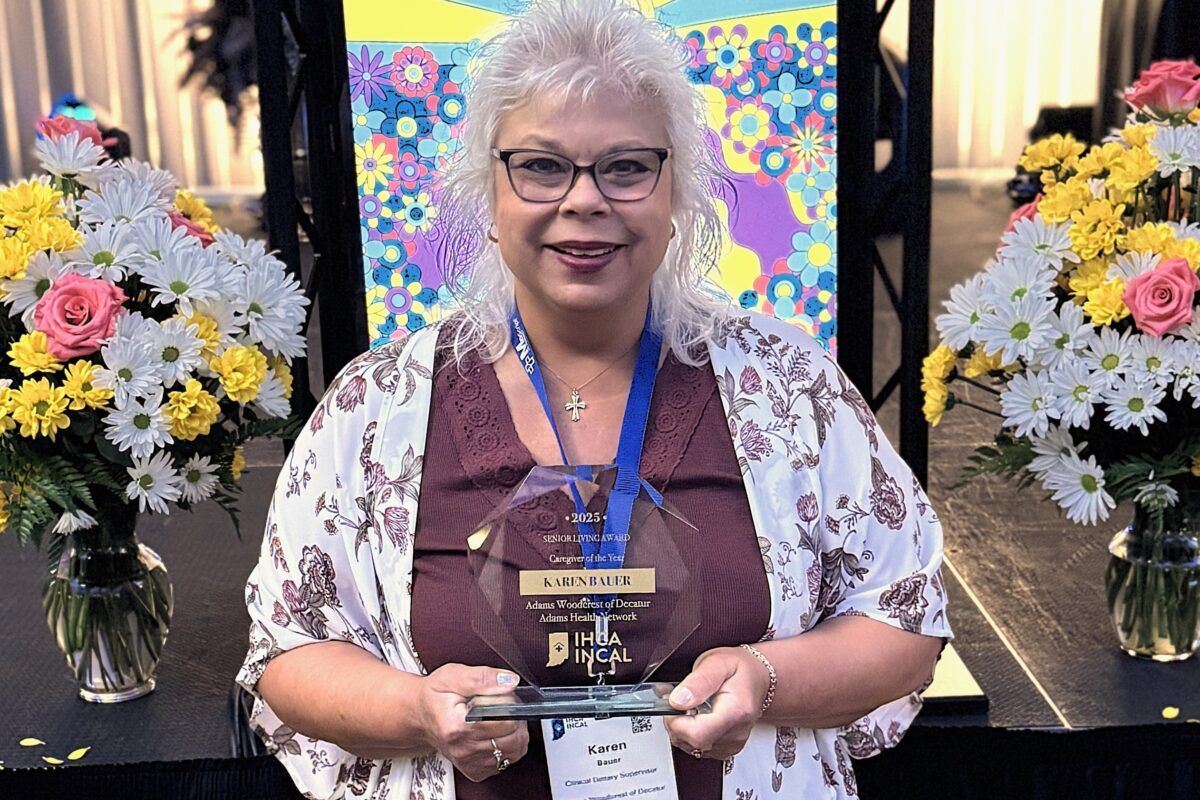 Karen Bauer Caregiver of the Year 2025
